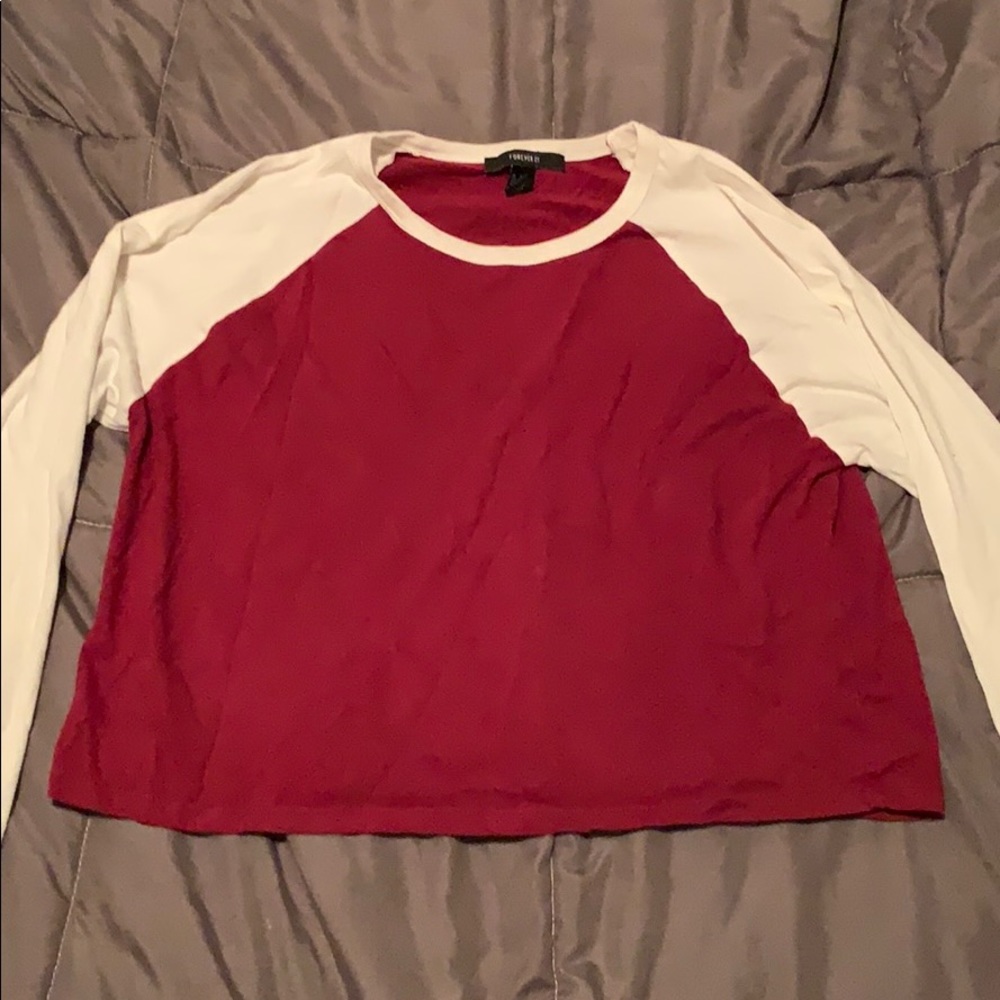 Cropped forever 21 top!